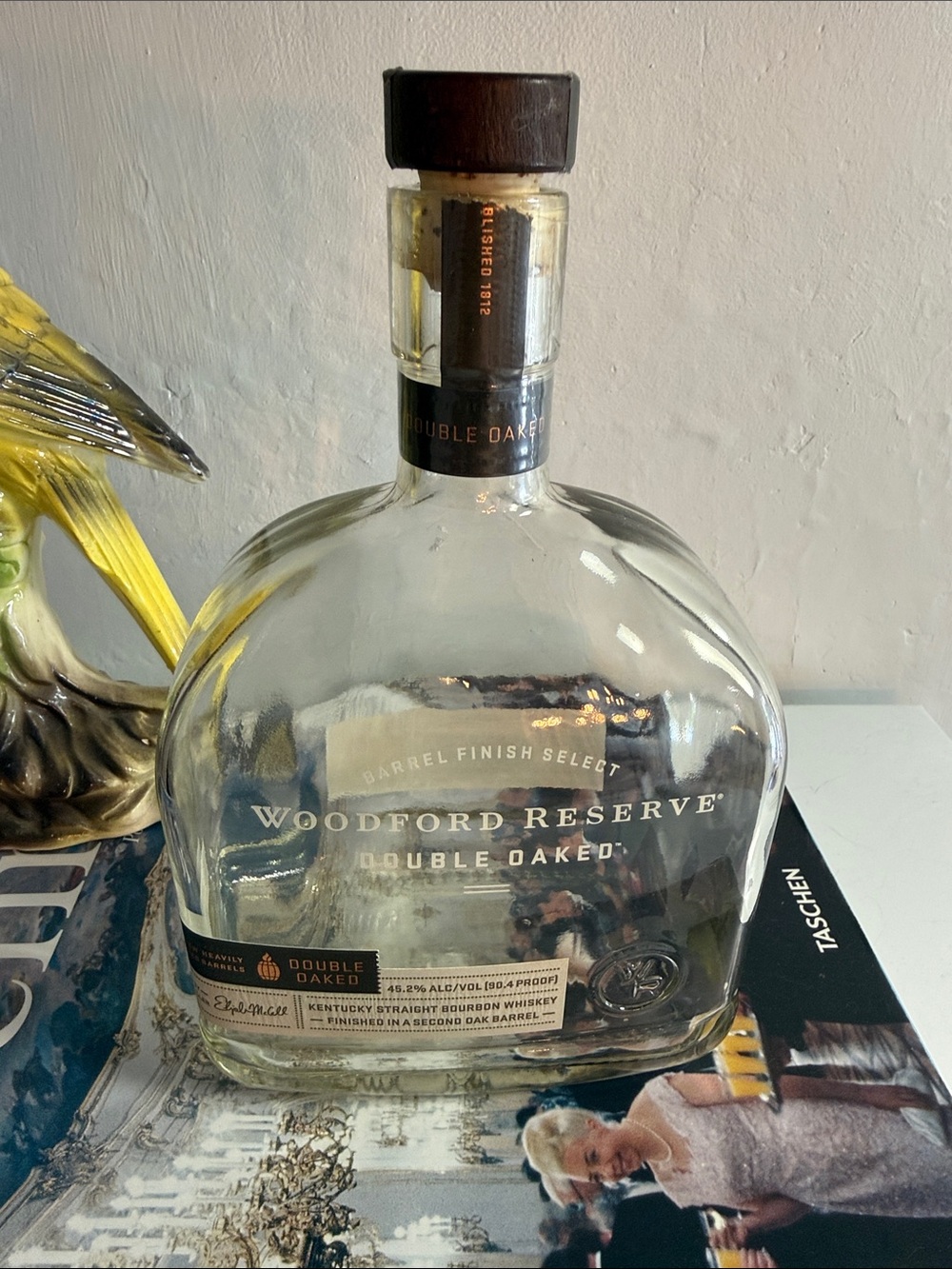 Woodford Reserve Double Oak EMPTY BOTTLE - Unrinsed - - Picture 2 of 8